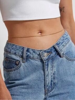 Garage Gold Delicate Chain Waist Belt